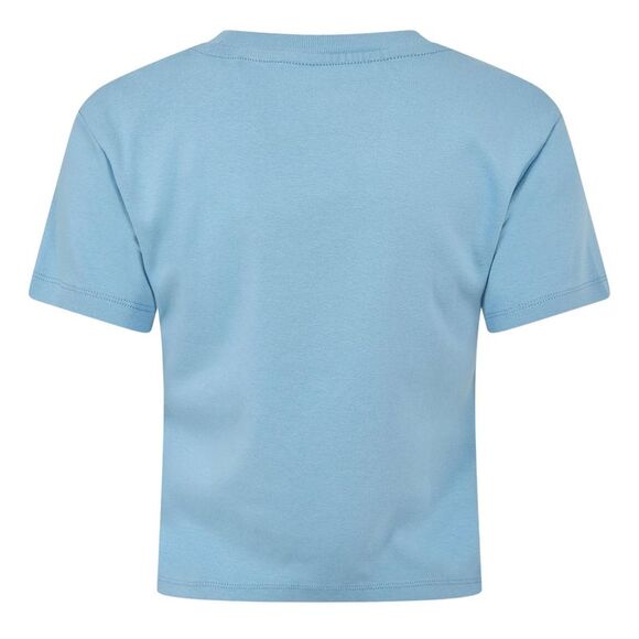Levis Tops - Levis Womens/Ladies Cropped T-Shirt / Blue